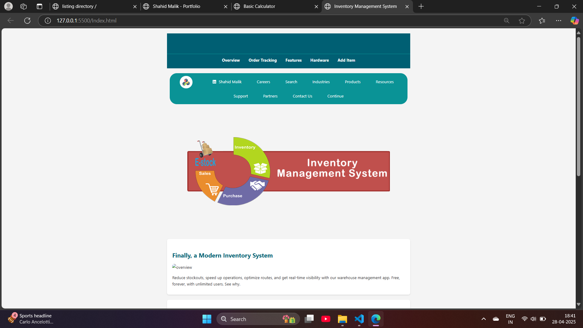 Inventory Management System